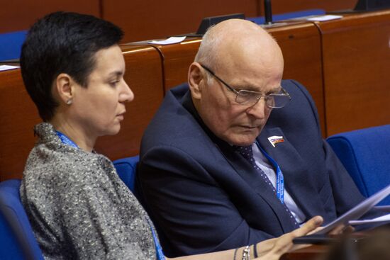 Зимняя сессия ПАСЕ