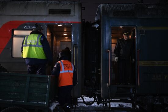 Ж/д сообщение между Россией и Китаем ограничили одним поездом