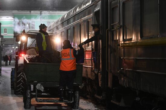 Ж/д сообщение между Россией и Китаем ограничили одним поездом