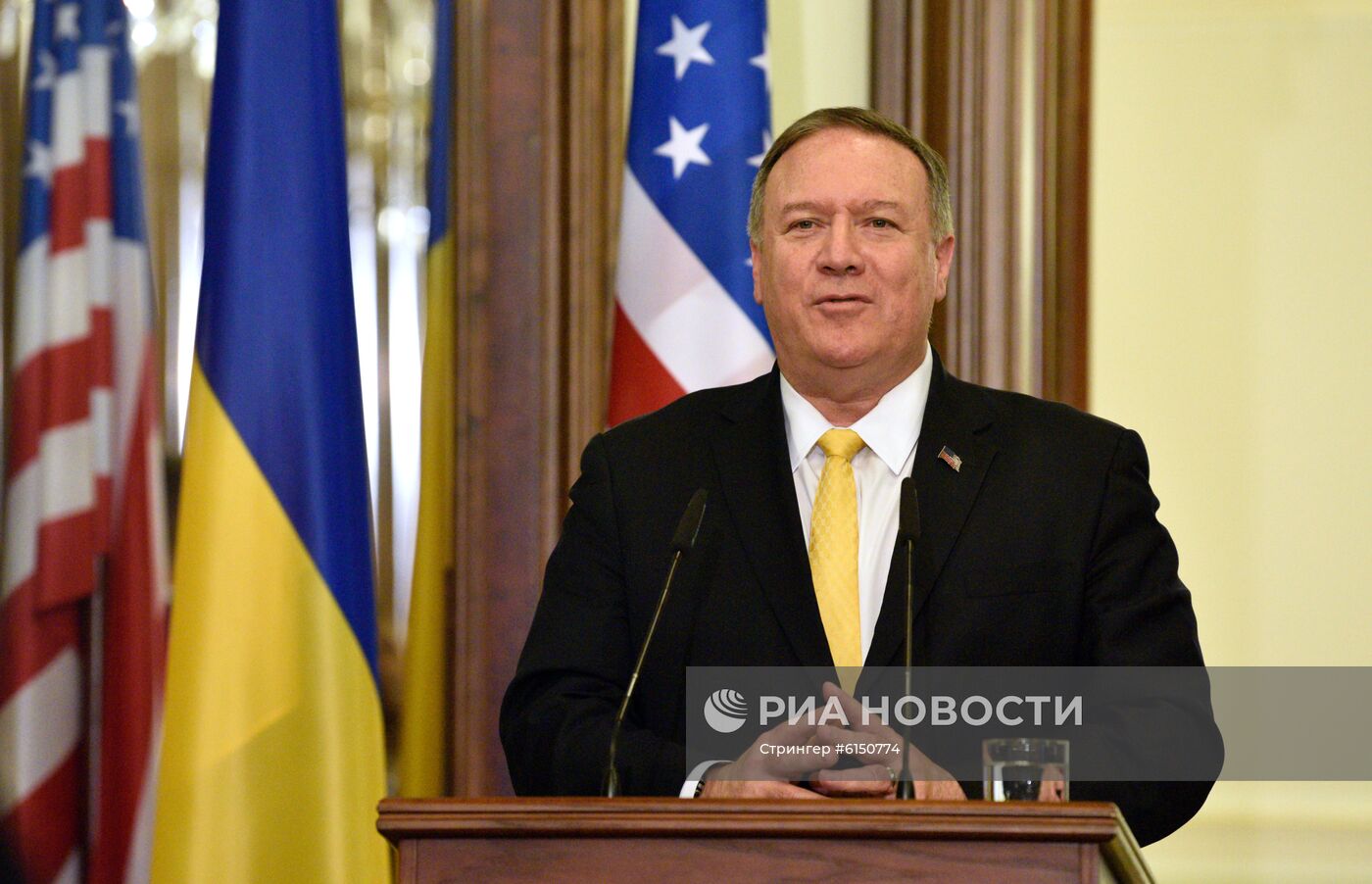 Визит госсекретаря США М. Помпео на Украину