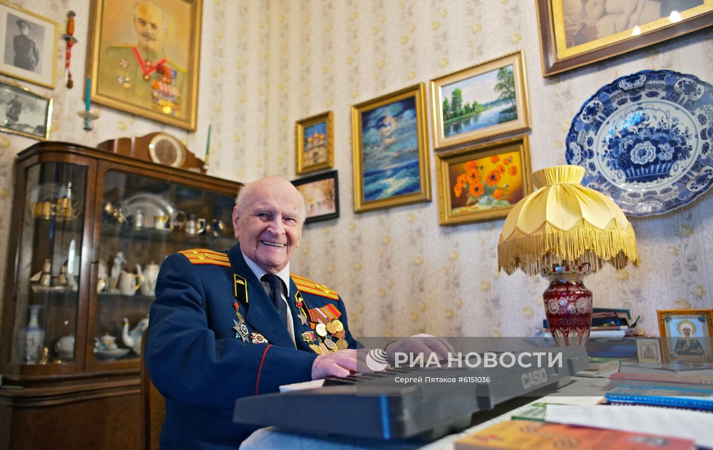 Ветеран войны В. М. Сафир