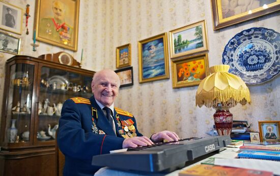 Ветеран войны В. М. Сафир