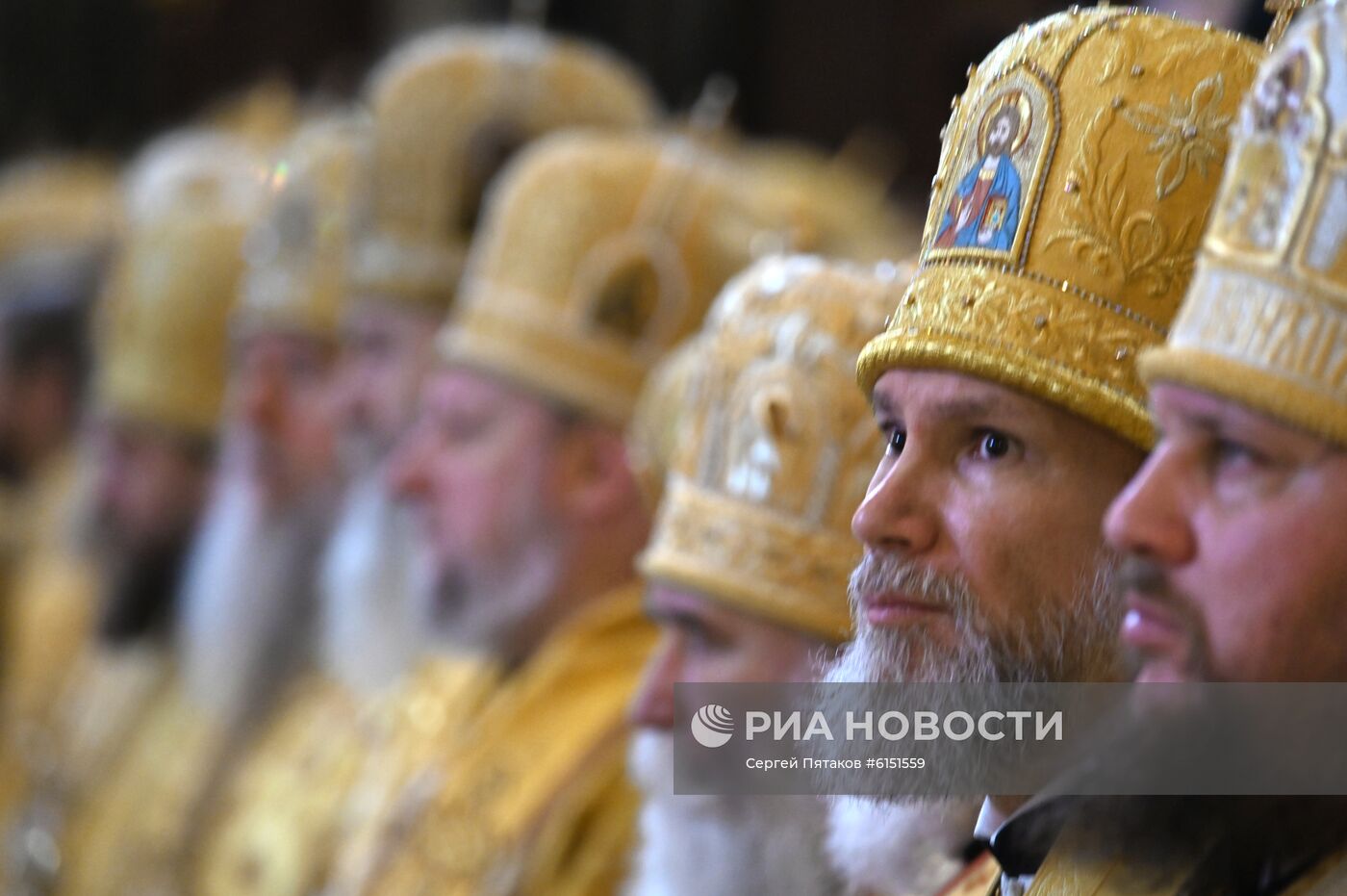 Литургия в годовщину интронизации патриарха Кирилла