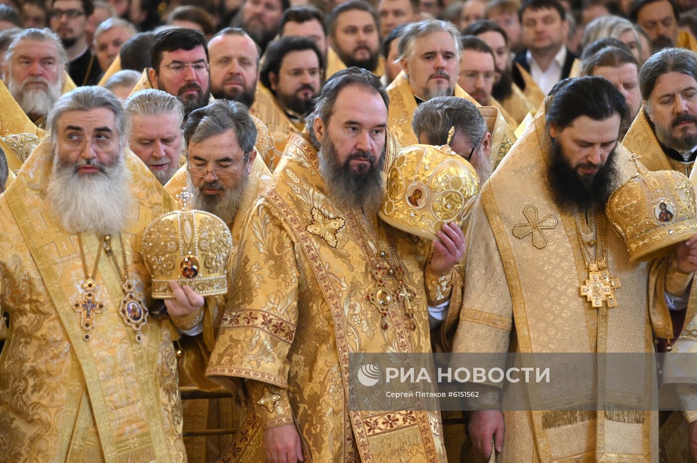 Литургия в годовщину интронизации патриарха Кирилла