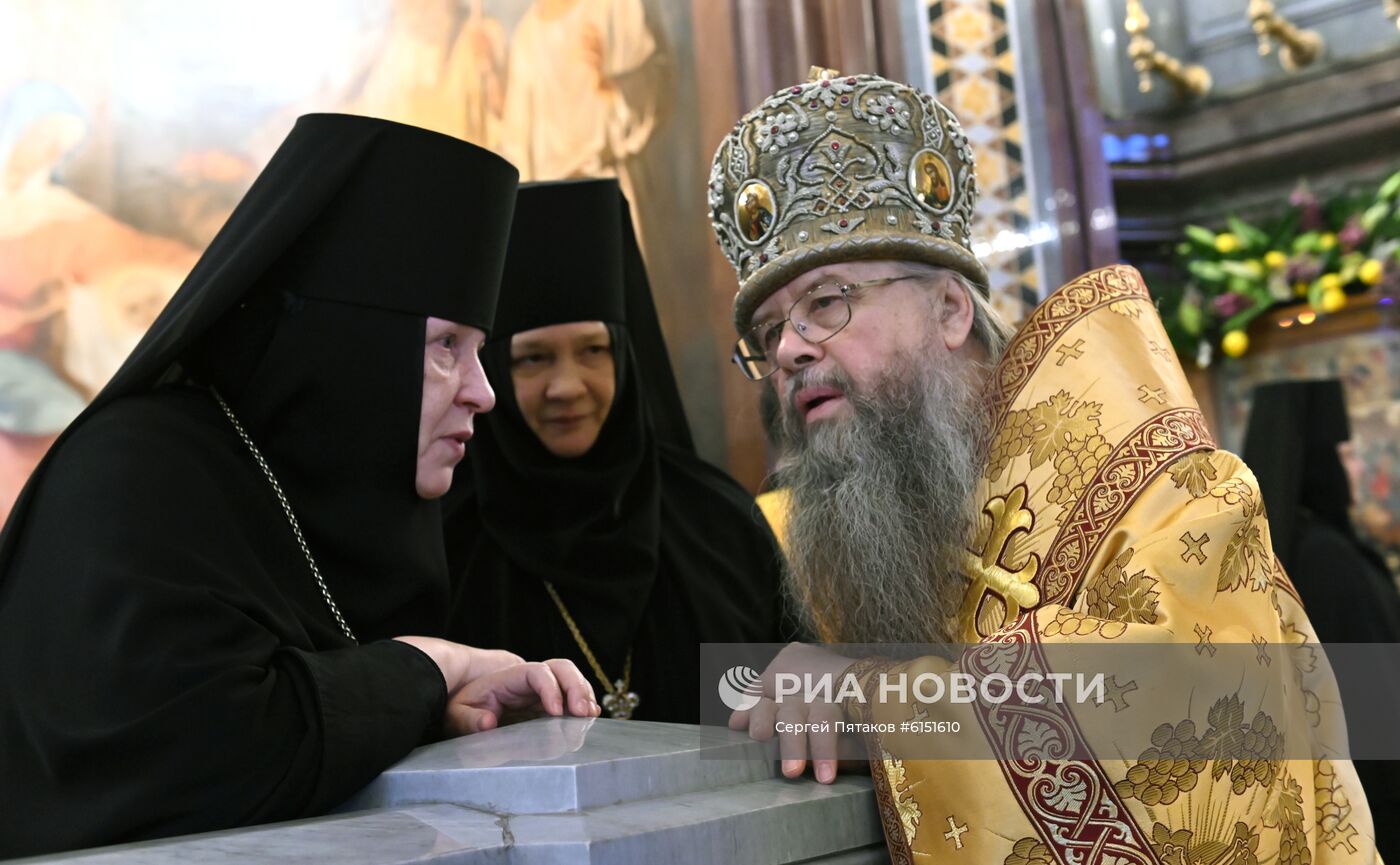 Литургия в годовщину интронизации патриарха Кирилла