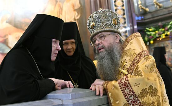 Литургия в годовщину интронизации патриарха Кирилла