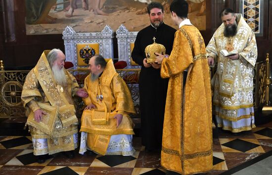 Литургия в годовщину интронизации патриарха Кирилла