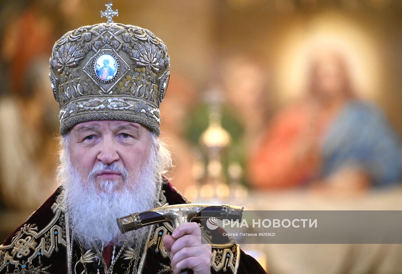 Литургия в годовщину интронизации патриарха Кирилла