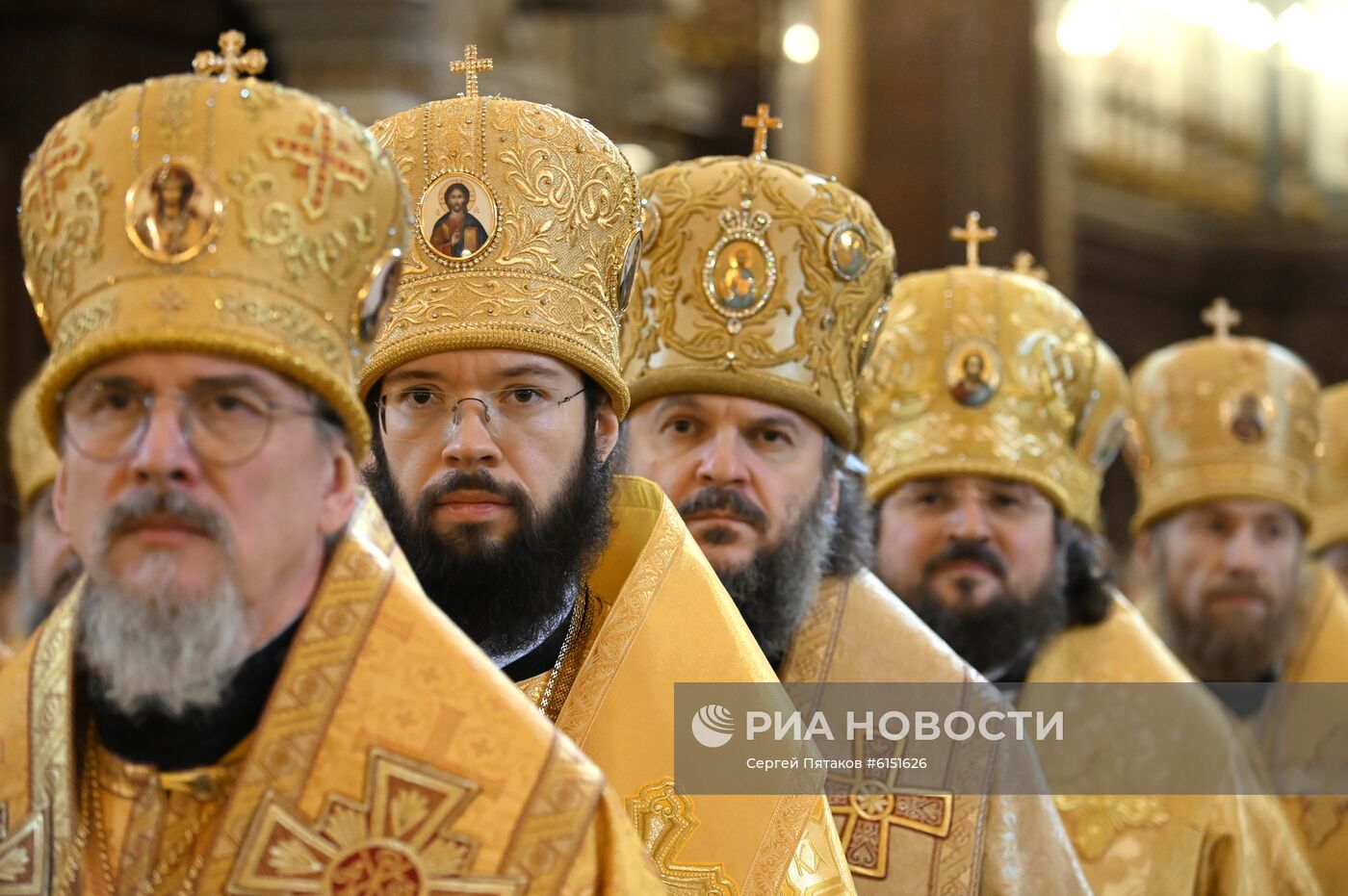 Литургия в годовщину интронизации патриарха Кирилла