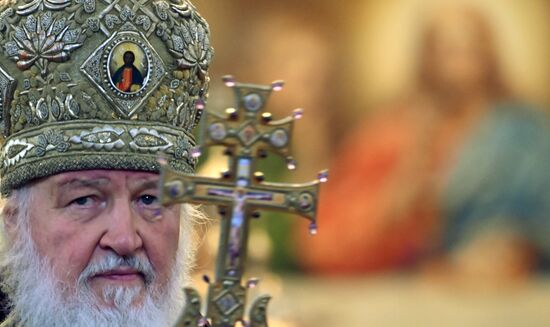 Литургия в годовщину интронизации патриарха Кирилла