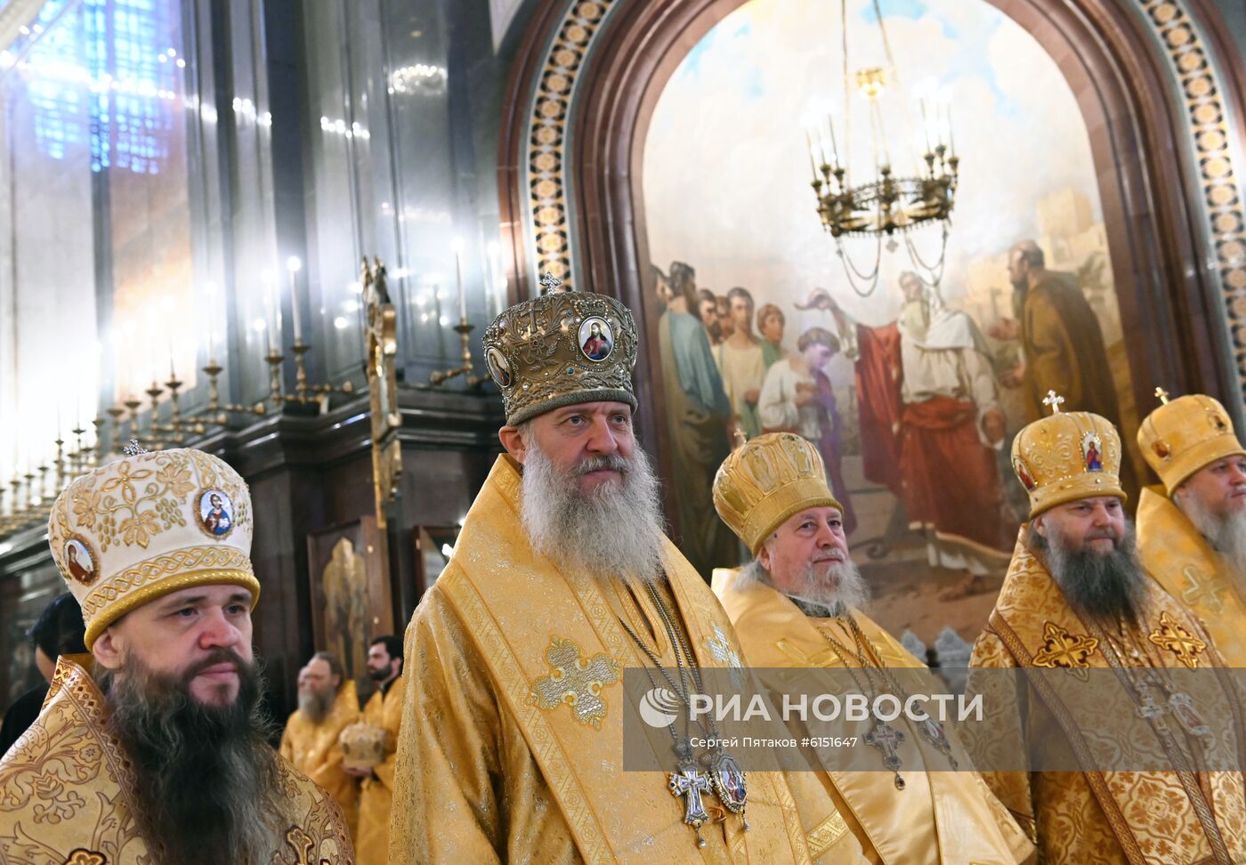 Литургия в годовщину интронизации патриарха Кирилла