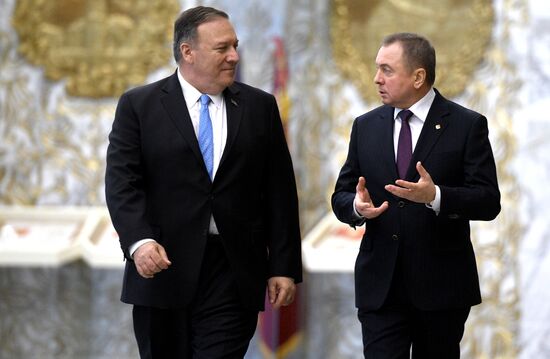 Визит госсекретаря США М. Помпео в Минск