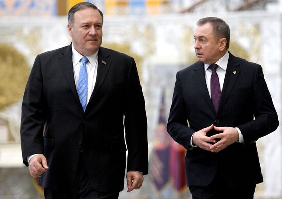 Визит госсекретаря США М. Помпео в Минск