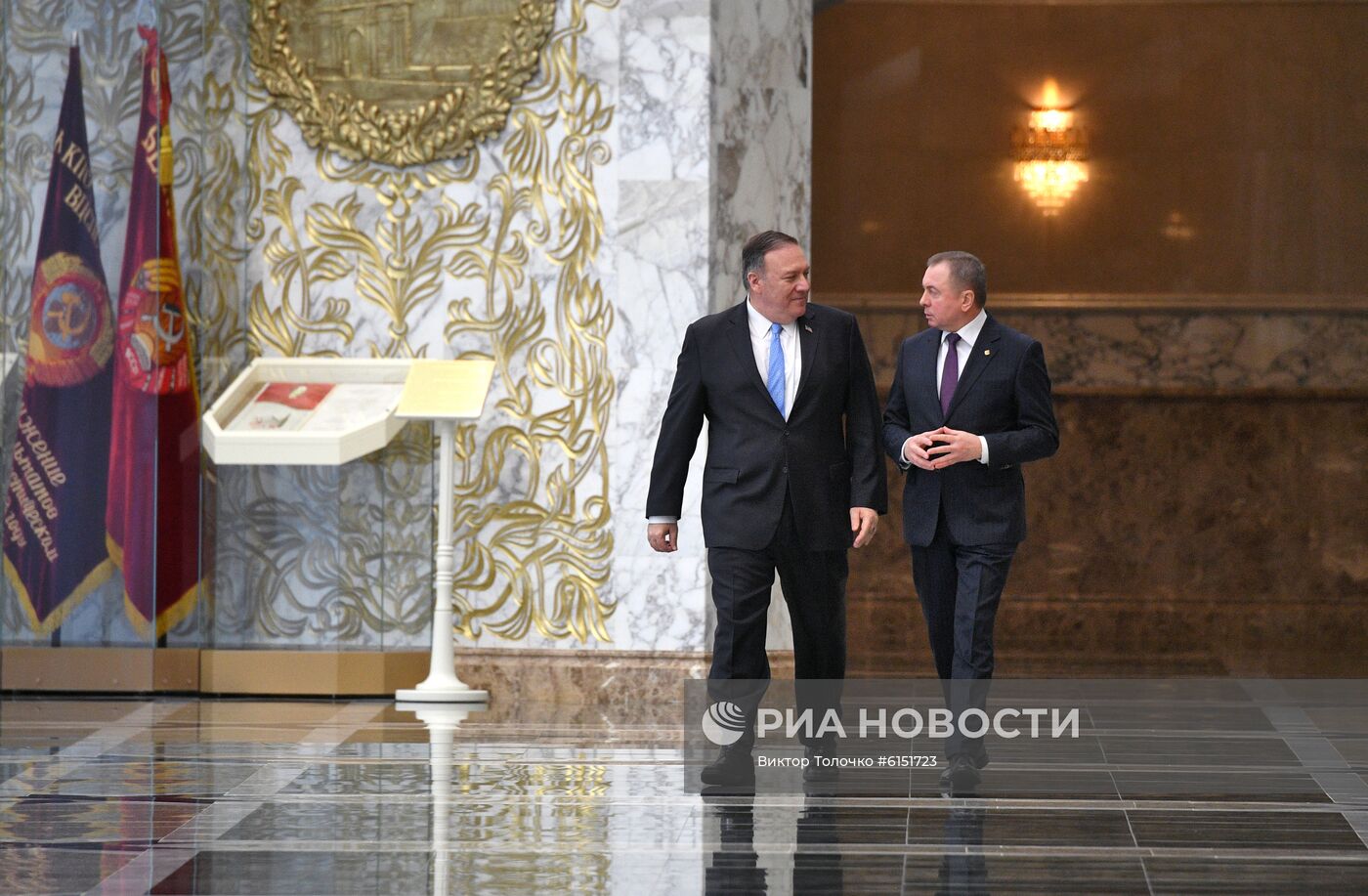 Визит госсекретаря США М. Помпео в Минск