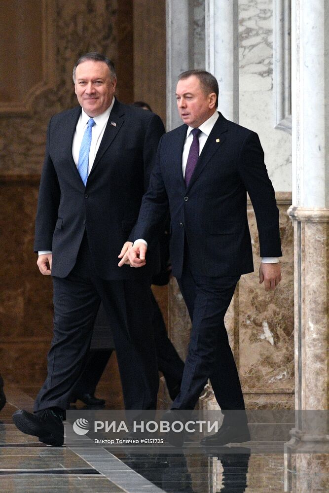 Визит госсекретаря США М. Помпео в Минск