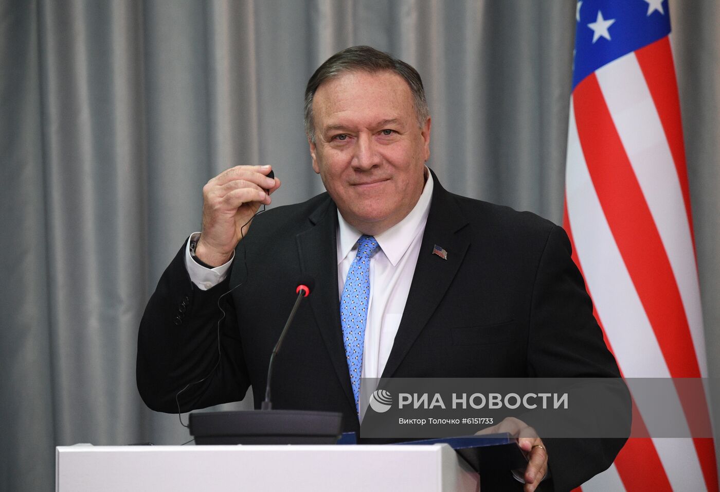 Визит госсекретаря США М. Помпео в Минск