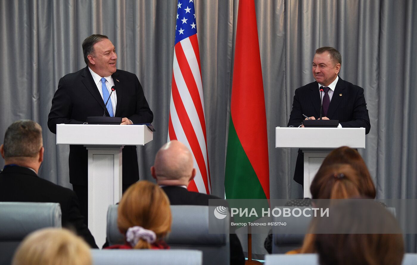 Визит госсекретаря США М. Помпео в Минск