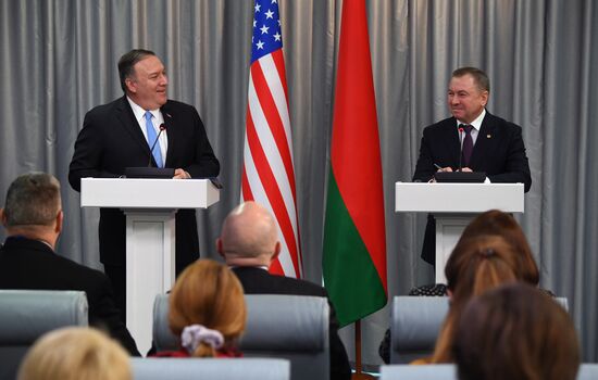 Визит госсекретаря США М. Помпео в Минск