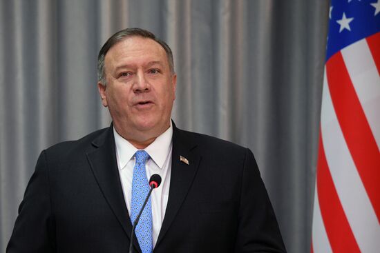 Визит госсекретаря США М. Помпео в Минск