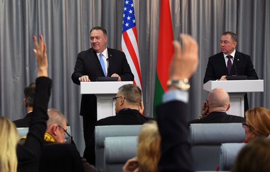 Визит госсекретаря США М. Помпео в Минск