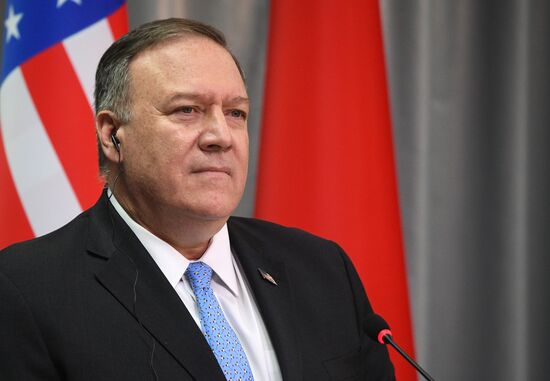 Визит госсекретаря США М. Помпео в Минск