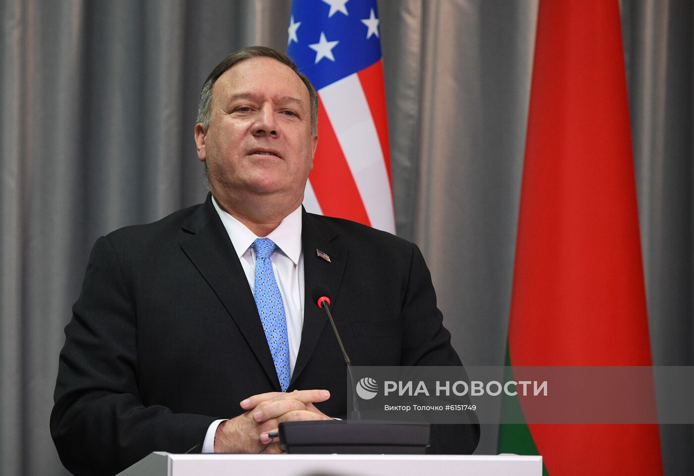 Визит госсекретаря США М. Помпео в Минск