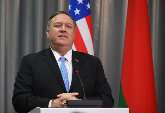 Визит госсекретаря США М. Помпео в Минск