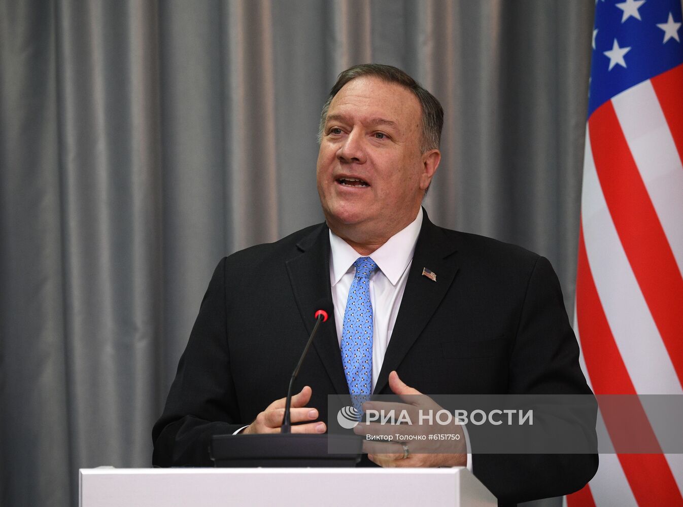 Визит госсекретаря США М. Помпео в Минск