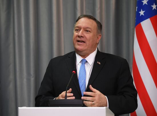 Визит госсекретаря США М. Помпео в Минск