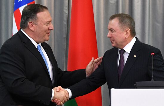 Визит госсекретаря США М. Помпео в Минск