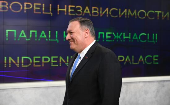 Визит госсекретаря США М. Помпео в Минск