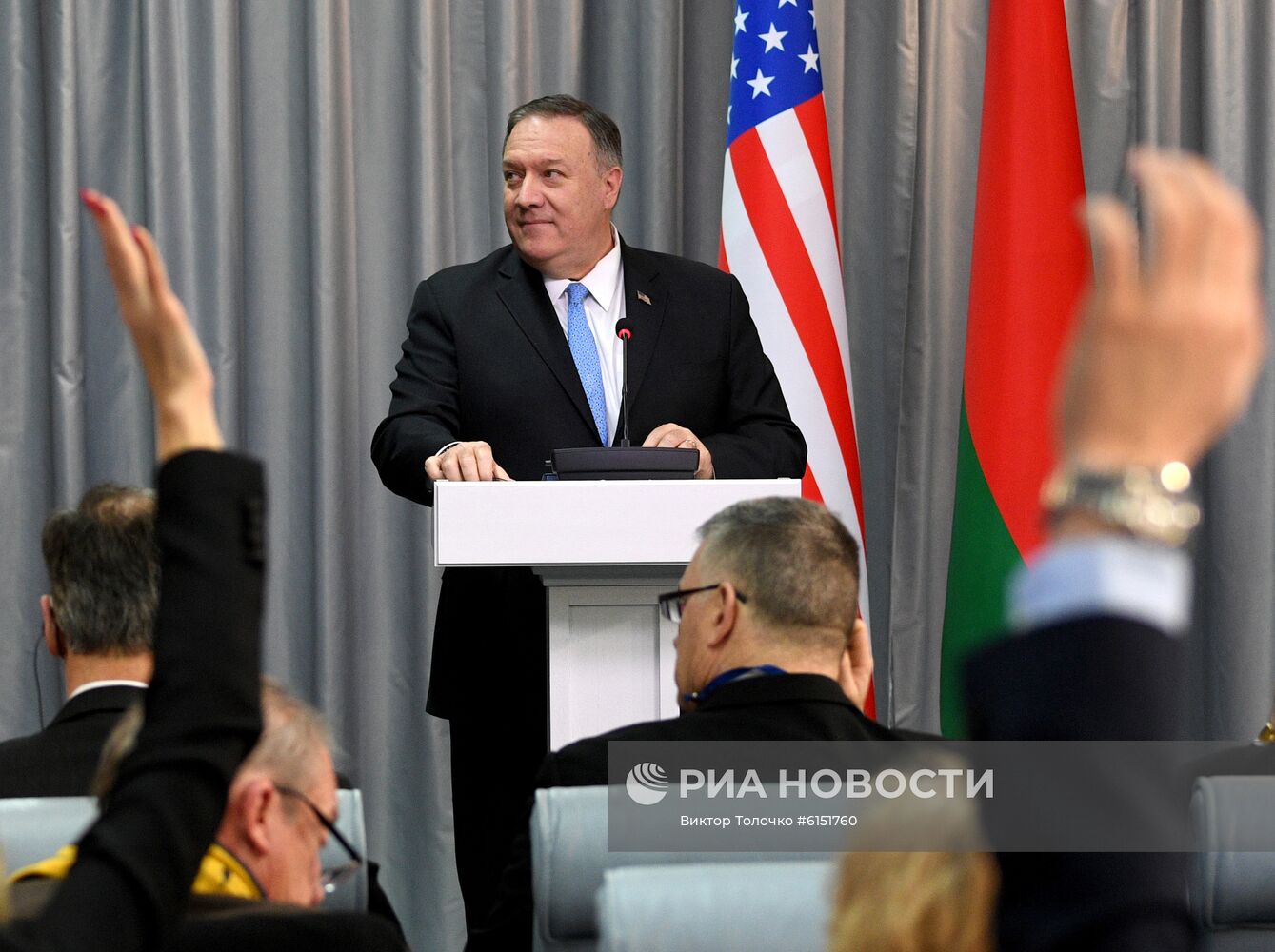 Визит госсекретаря США М. Помпео в Минск