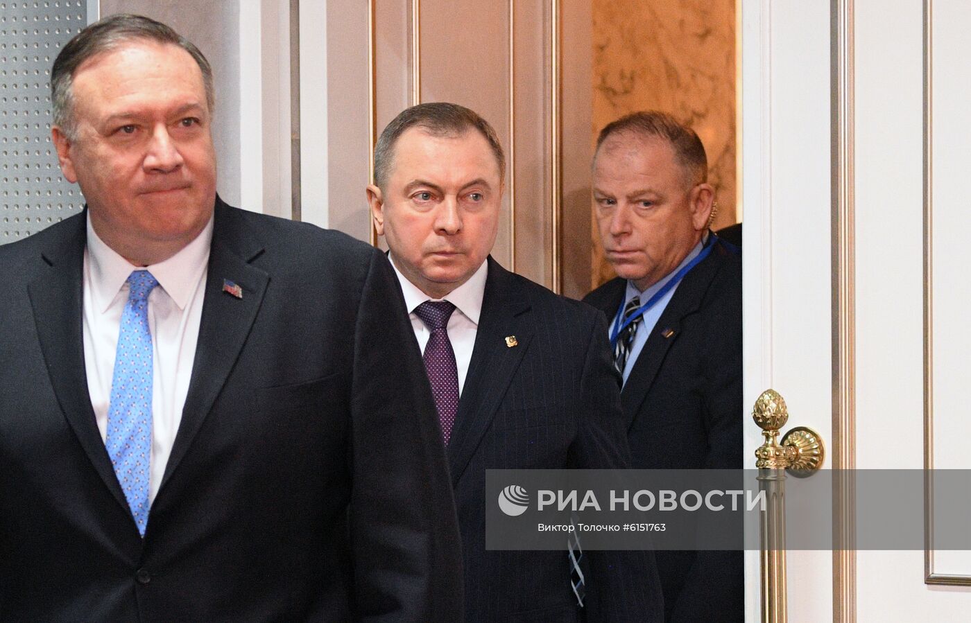 Визит госсекретаря США М. Помпео в Минск