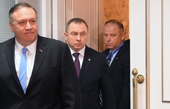 Визит госсекретаря США М. Помпео в Минск