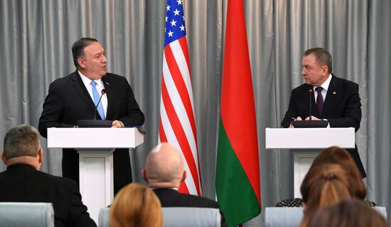Визит госсекретаря США М. Помпео в Минск
