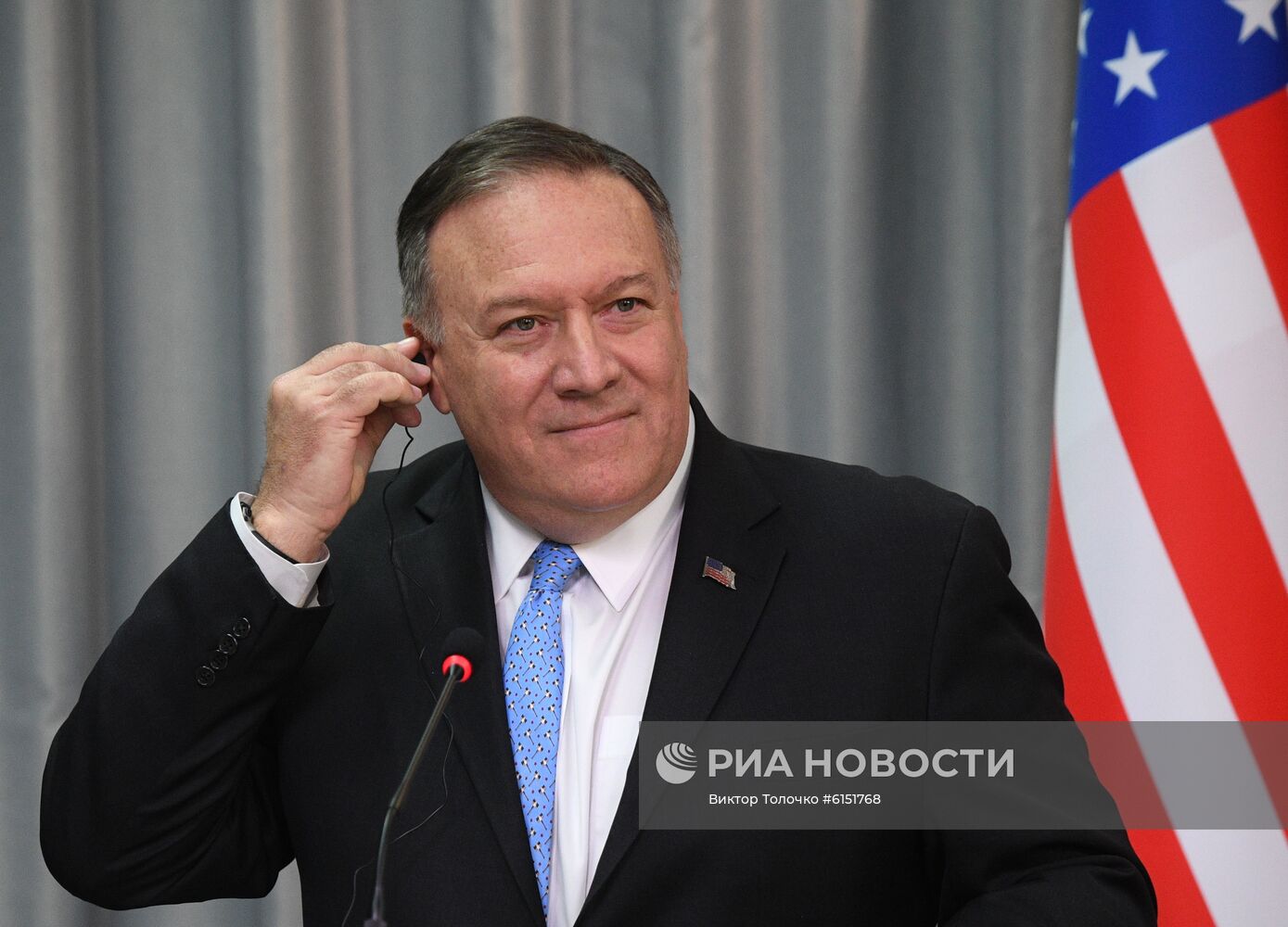 Визит госсекретаря США М. Помпео в Минск