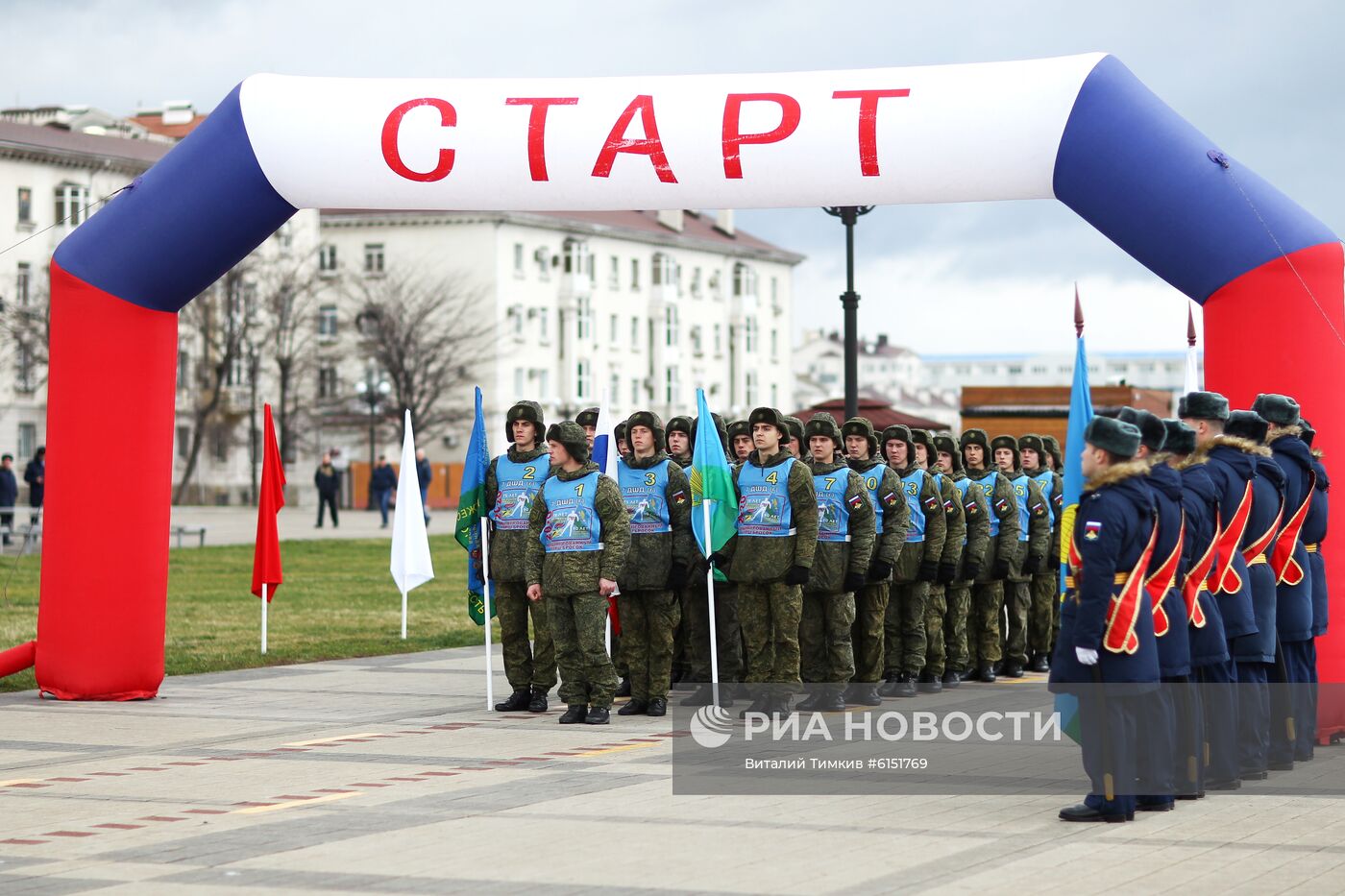 Комбинированный марш-бросок команд ВДВ, посвящённый 75-летию Победы