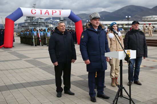 Комбинированный марш-бросок команд ВДВ, посвящённый 75-летию Победы