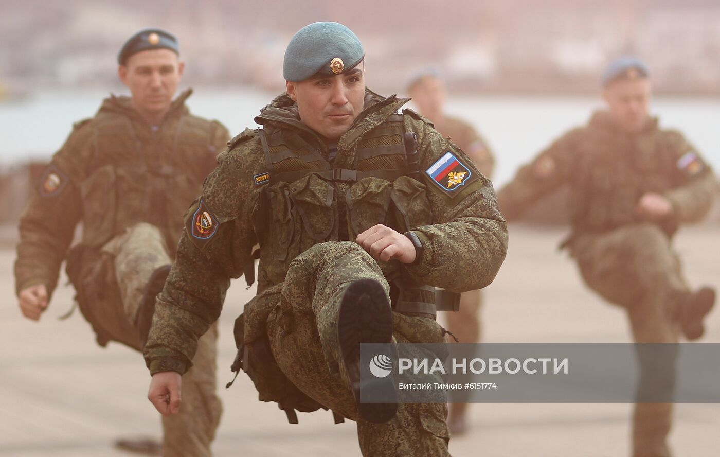 Комбинированный марш-бросок команд ВДВ, посвящённый 75-летию Победы