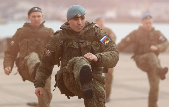 Комбинированный марш-бросок команд ВДВ, посвящённый 75-летию Победы