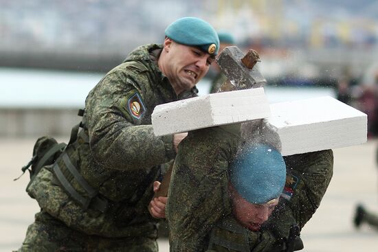 Комбинированный марш-бросок команд ВДВ, посвящённый 75-летию Победы