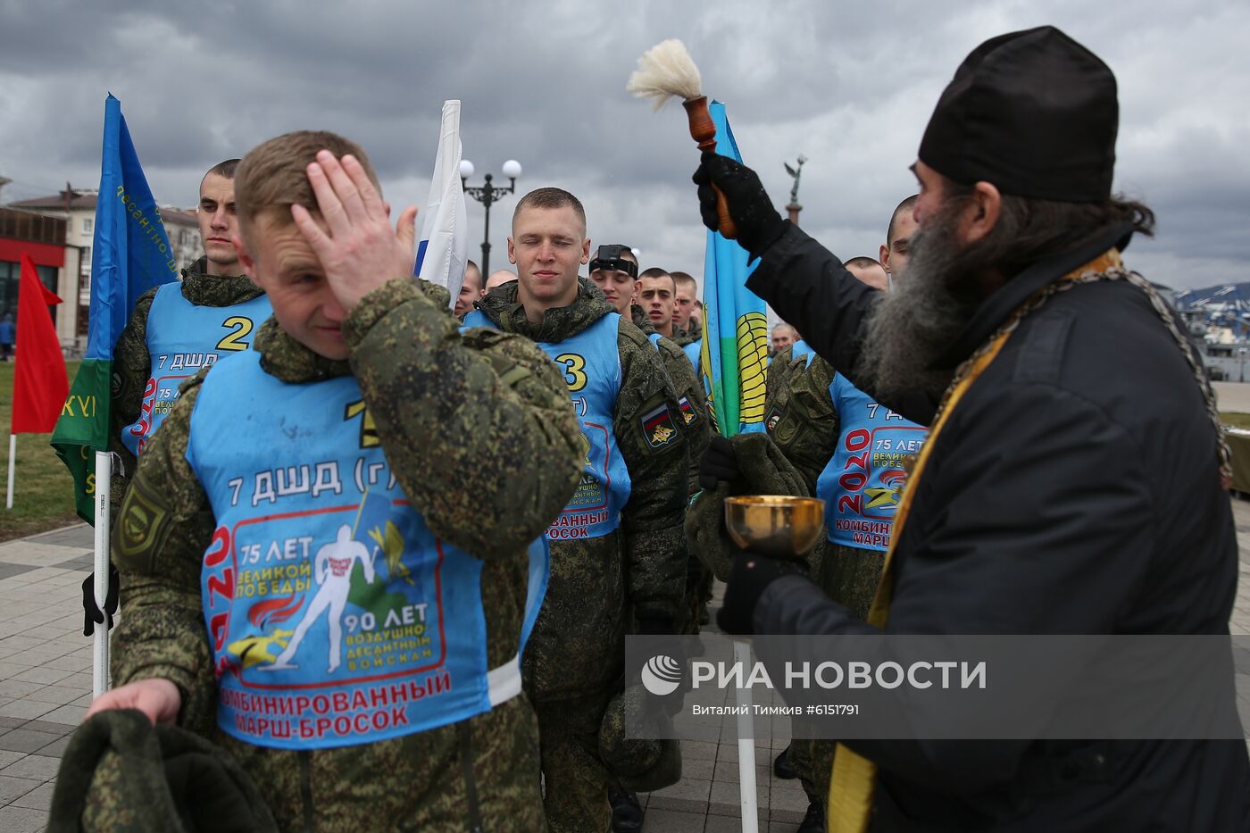 Комбинированный марш-бросок команд ВДВ, посвящённый 75-летию Победы