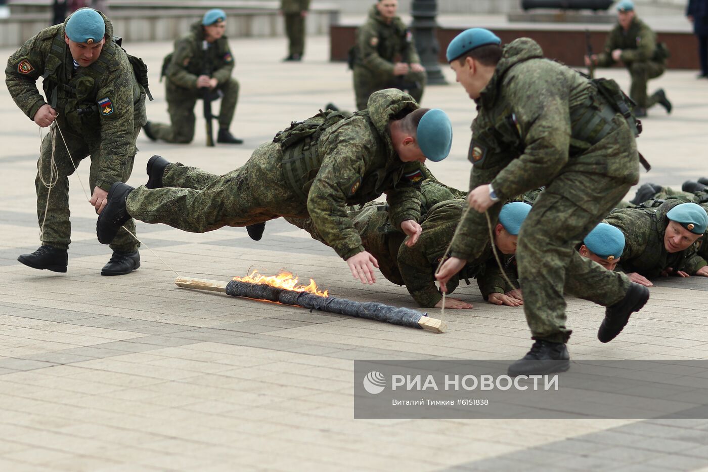 Комбинированный марш-бросок команд ВДВ, посвящённый 75-летию Победы