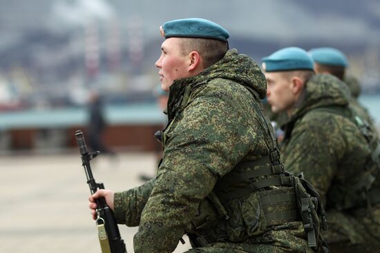 Комбинированный марш-бросок команд ВДВ, посвящённый 75-летию Победы