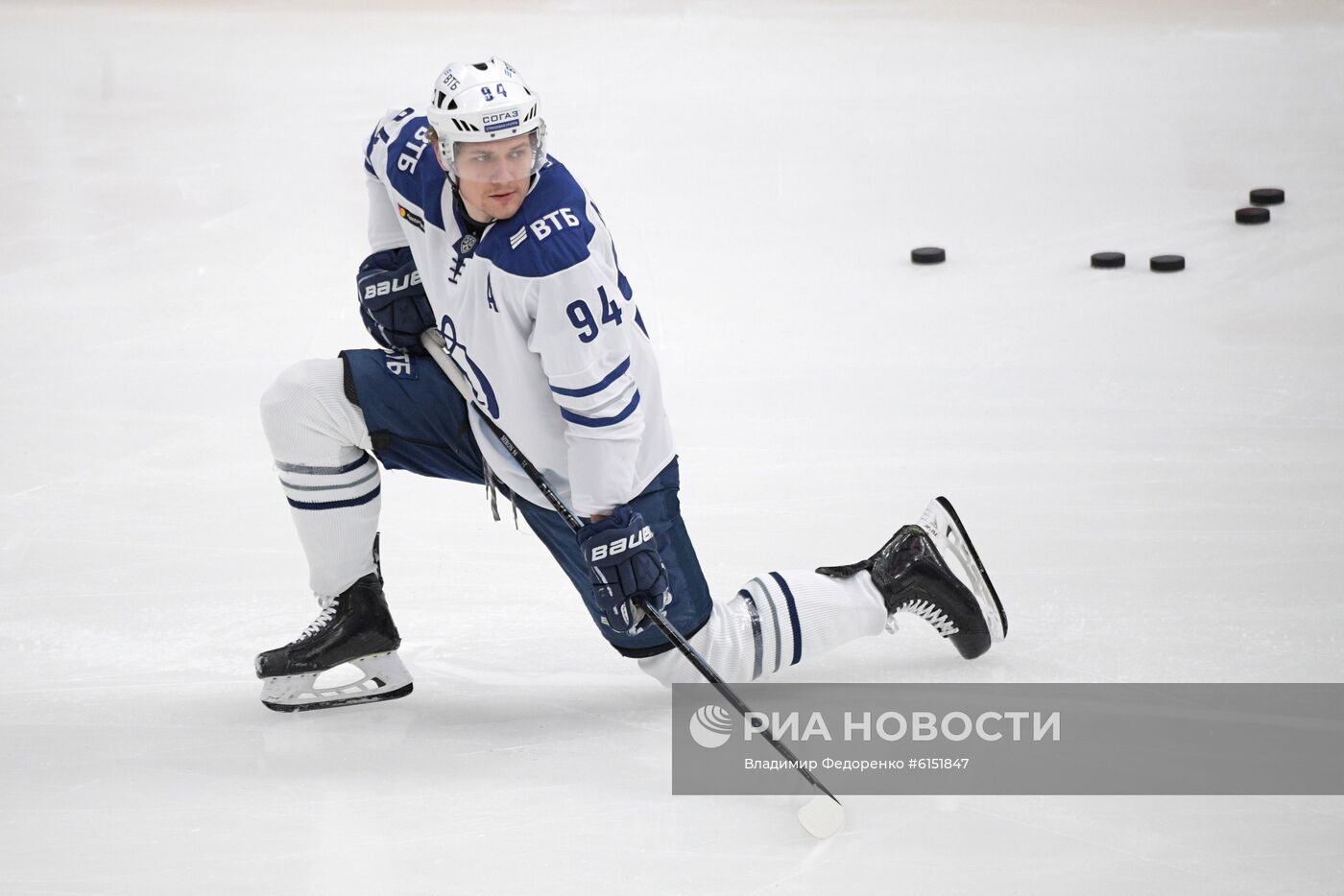 Хоккей. КХЛ. Матч "Спартак" "Динамо" (Москва)