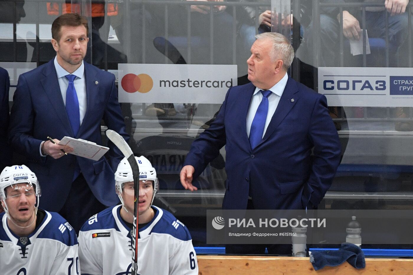 Хоккей. КХЛ. Матч "Спартак" – "Динамо" (Москва)