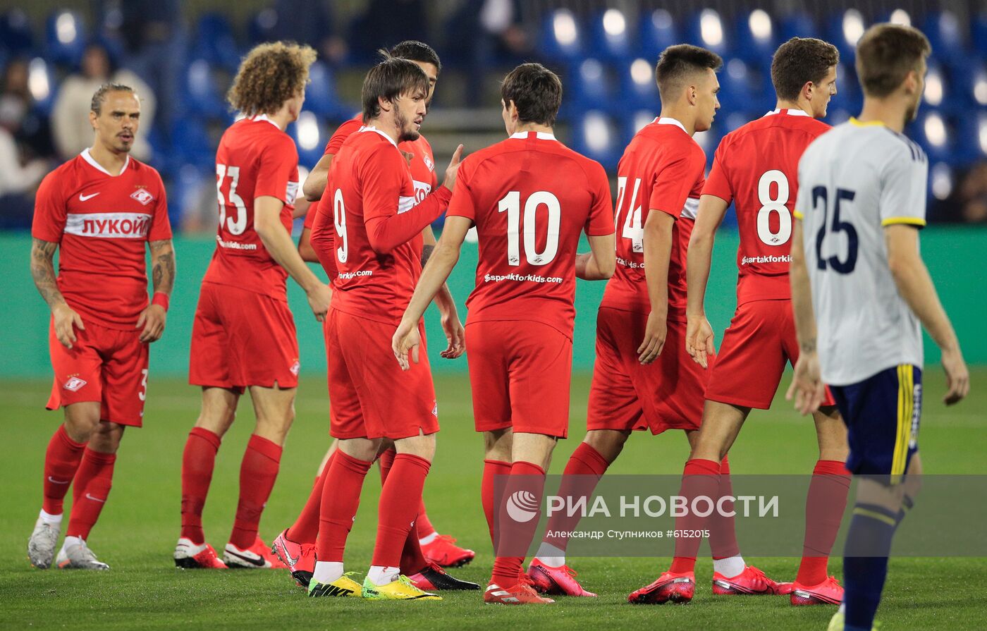 Футбол. Кубок Париматч Премьер. "Спартак" - "Ростов"