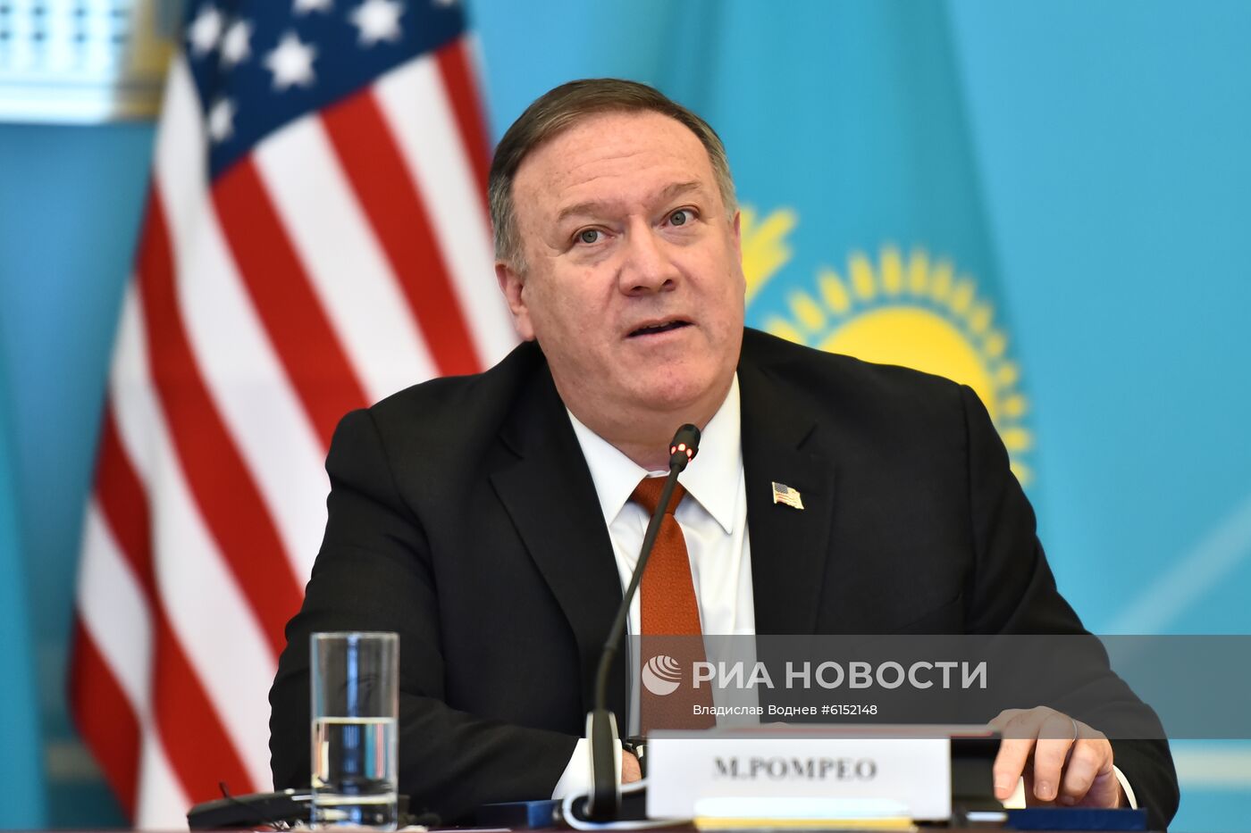 Визит госсекретаря США Майка Помпео в Казахстан