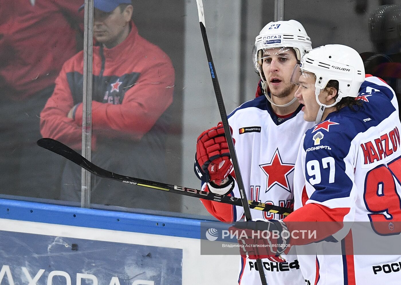 Хоккей. КХЛ. Матч "Куньлунь" – ЦСКА