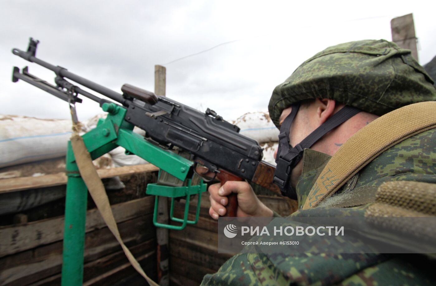 Ситуация на линии разграничения между ДНР и Украиной